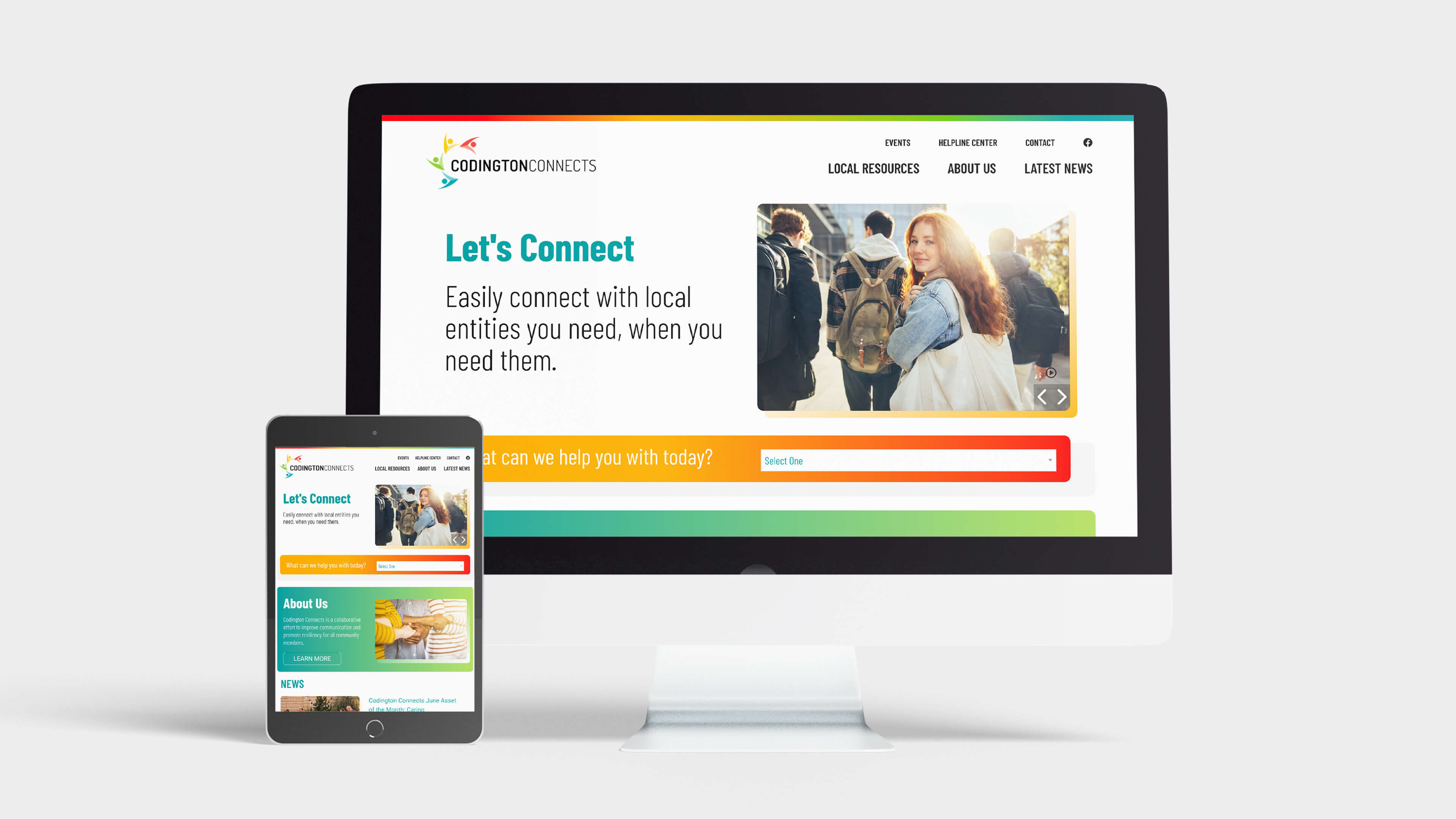 Codding Connects Website